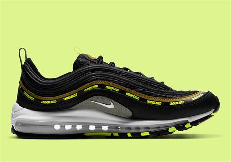 undefeated Air Max 97 black volt